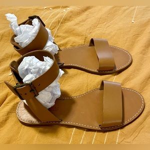 Madewell Boardwalk Sandals Size 7